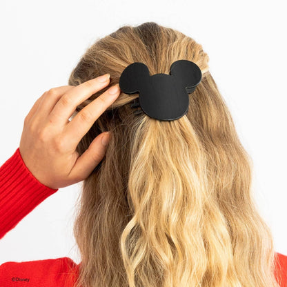 TELETIES - Disney: Mickey Mouse Shaped | Small |  Flat Hair Clip