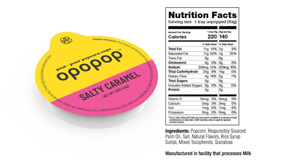 Opopop, Inc. - Pop Cups Discovery Collection Popcorn Kernels