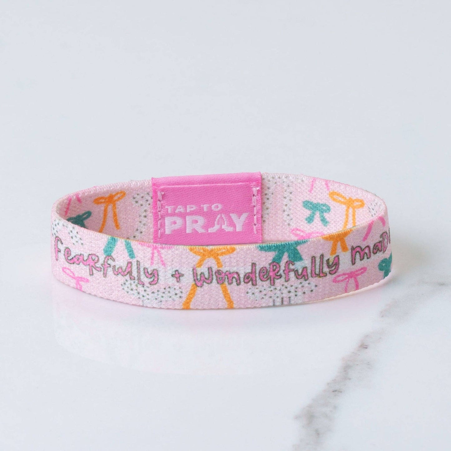 Versible - Tap To Pray® Kingfolk Series Wristband – Fearfully & Wonderfully Made: Small