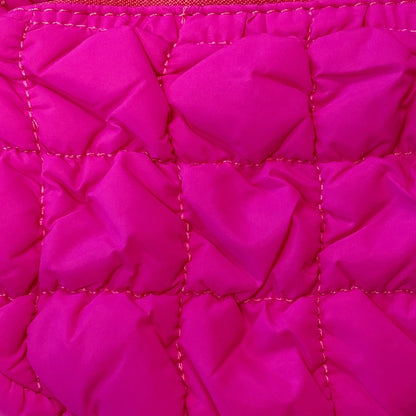 Everyday All At Once Quilted Bag: Deep Pink