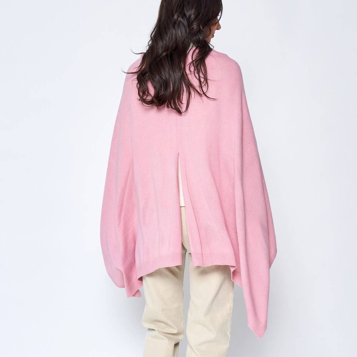 Take With Me Travel Poncho: Dust Pink