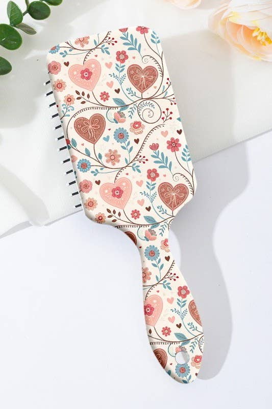 JOSSLYN by wall to wall - LARGE DETANGLE PADDLE HAIR BRUSH COMB | 40HC100: BOW B