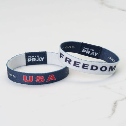 Versible - Tap To Pray® Wristband – Freedom: Large