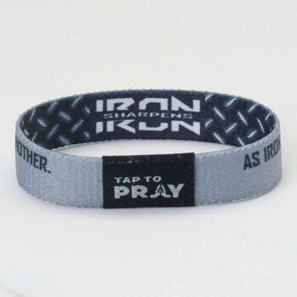 Versible - Tap To Pray® Wristband – Iron Sharpens Iron: Large