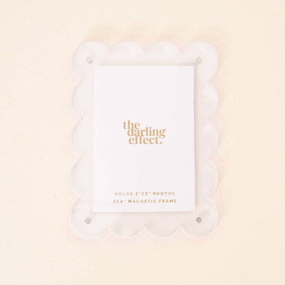 The Darling Effect - Mini Acrylic Picture Frame Magnet-Clear