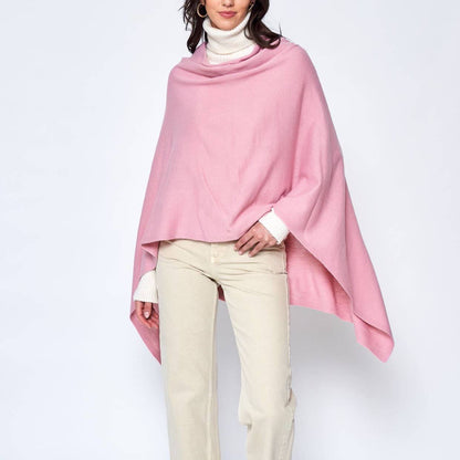 Take With Me Travel Poncho: Heather Gray