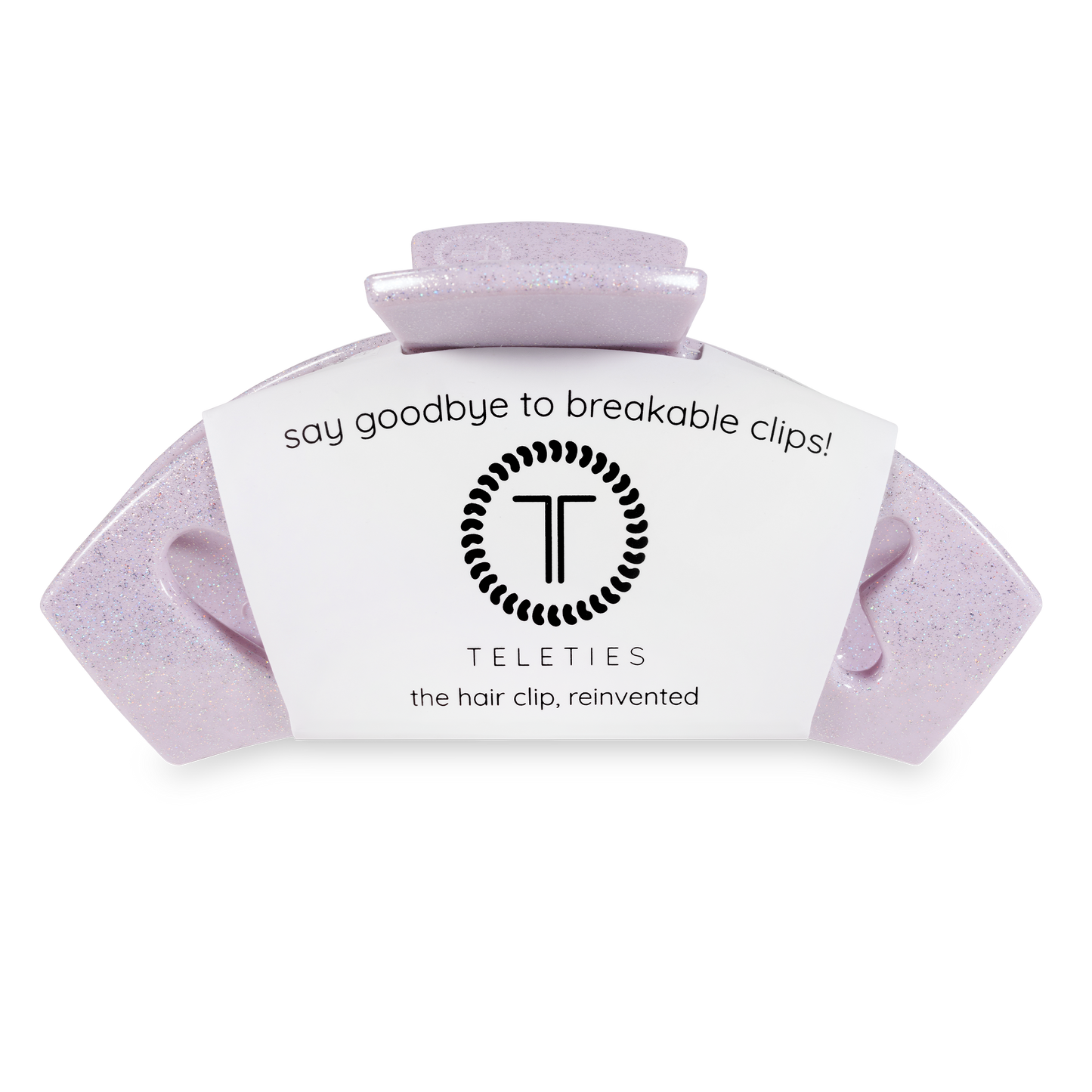 TELETIES - Purple Sweet Talker Large Hair Clip