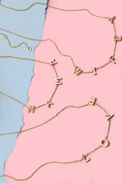 JOSSLYN by wall to wall - MAMA, WIFEY, LOVE NECKLACE  | 52N3010601: MAMA