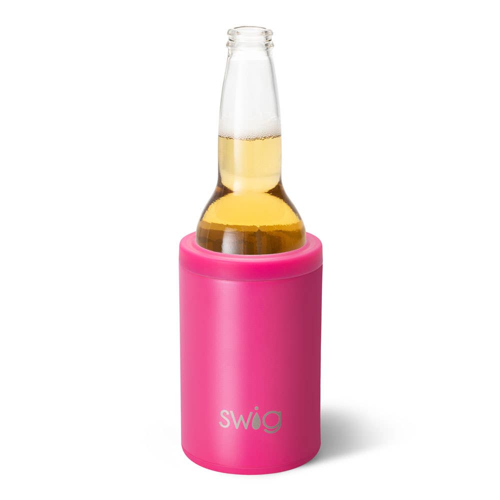 Swig Life - Hot Pink Can + Bottle Cooler (12oz)