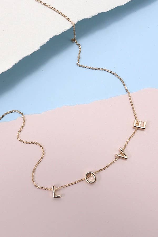JOSSLYN by wall to wall - MAMA, WIFEY, LOVE NECKLACE  | 52N3010601: MAMA