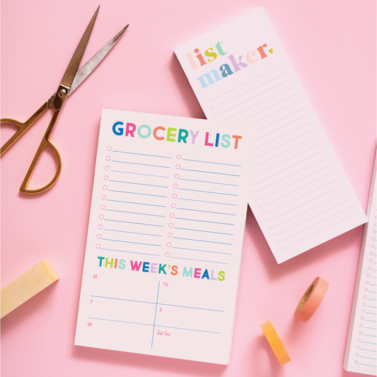 Joy Creative Shop - Notepad - Grocery/Meal Planner