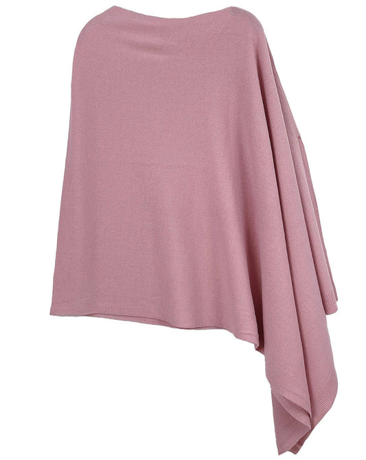 Take With Me Travel Poncho: Dust Pink