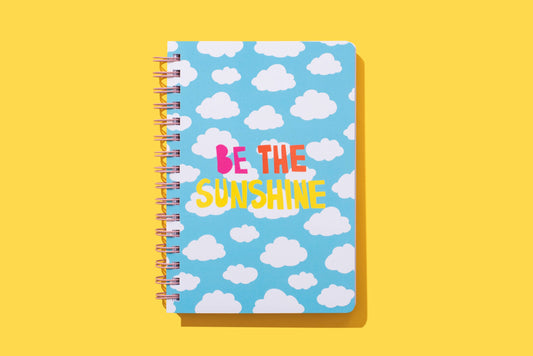 Taylor Elliott Designs - Spiral Notebook - "Be the Sunshine"