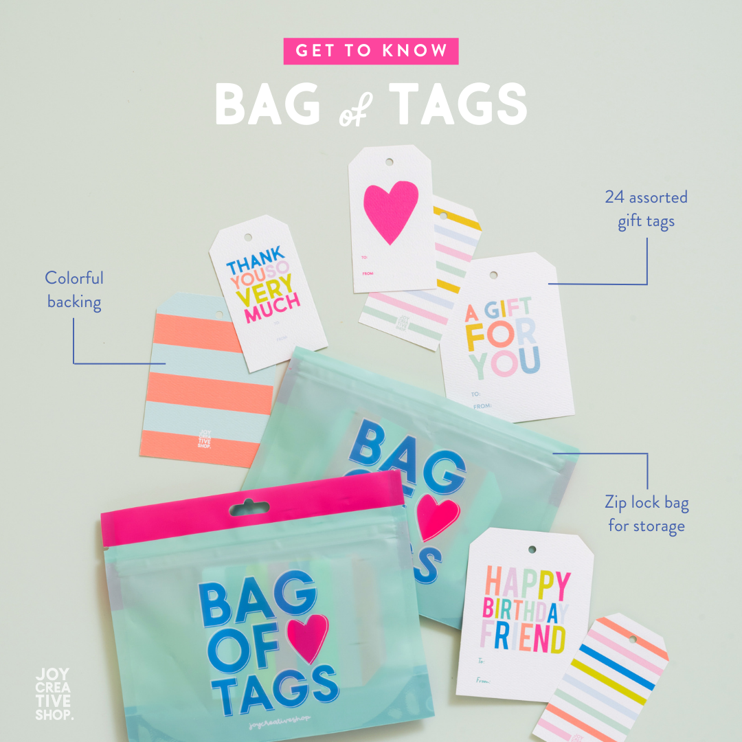 Joy Creative Shop - Bag of Tags - Everyday