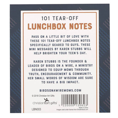 Christian Art Gifts - 101 Lunchbox Notes For Guys