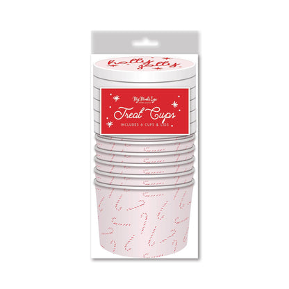My Mind’s Eye - Whimsy Santa Scattered Candy Cane Treat Cup