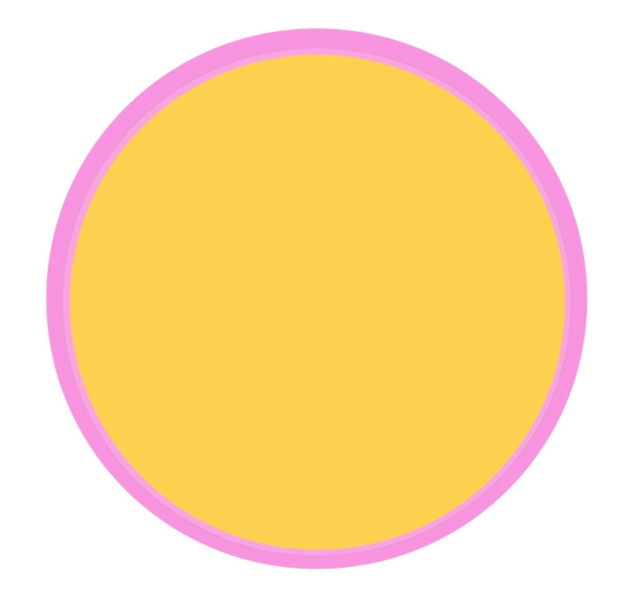 Kailo Chic - Yellow and pink color blocked paper plates