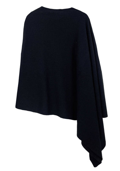 Take With Me Travel Poncho: Black