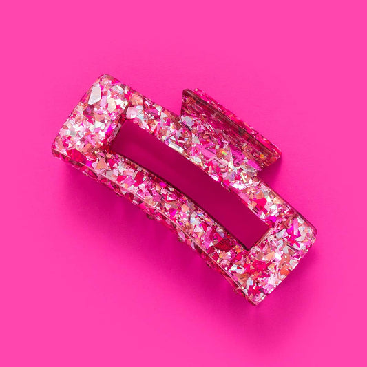 Taylor Elliott Designs - Claw Clip - Pink Confetti