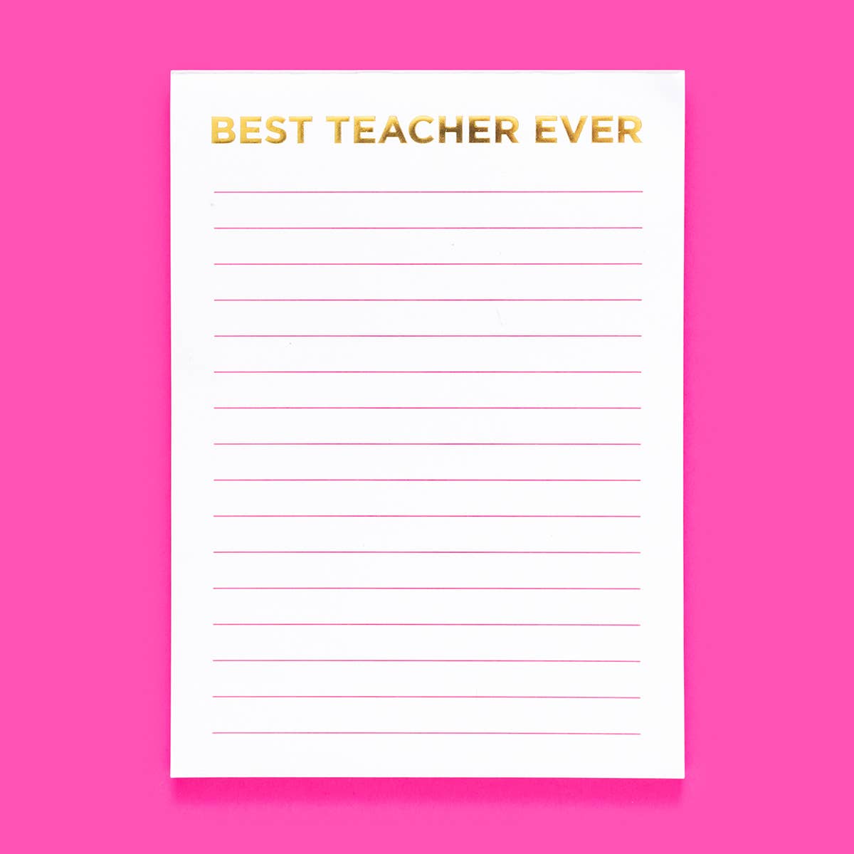 Taylor Elliott Designs - Notepad - Teacher Appreciation - 5 x 7