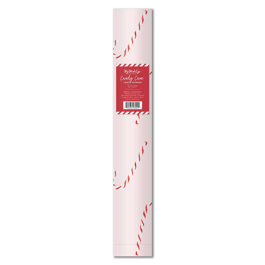 My Mind’s Eye - Whimsy Santa Candy Cane Paper Table Runner