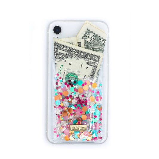 Packed Party - Essentials Confetti Stick To It Phone Wallet