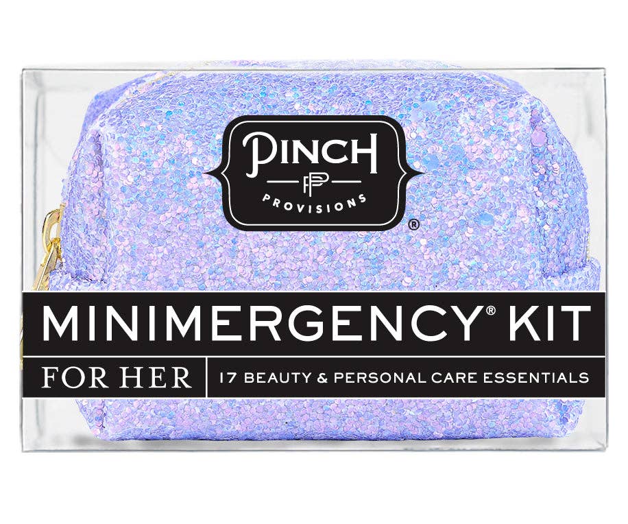 Pinch Provisions - Periwinkle Glitter Minimergency Kit