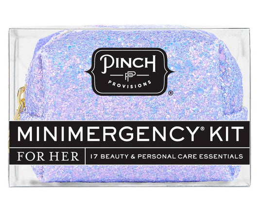Pinch Provisions - Periwinkle Glitter Minimergency Kit