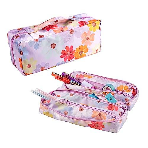 Erin Condren Design - 5-in-1 Zipper Pouch - Colorful Cosmos