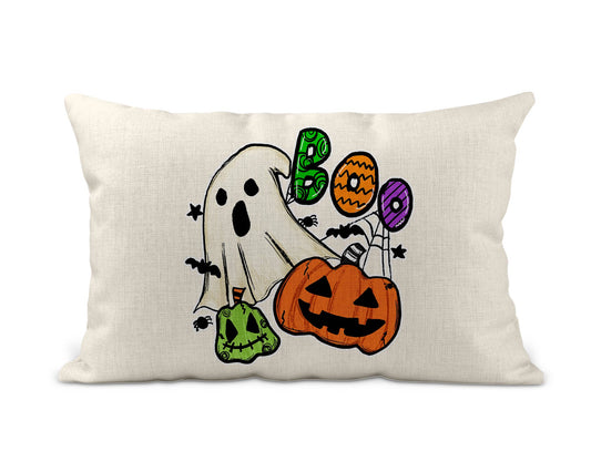 The Navy Knot - Halloween Pillow - Boo Ghost