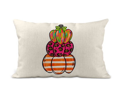 The Navy Knot - Halloween Pillow - Pumpkin Stack