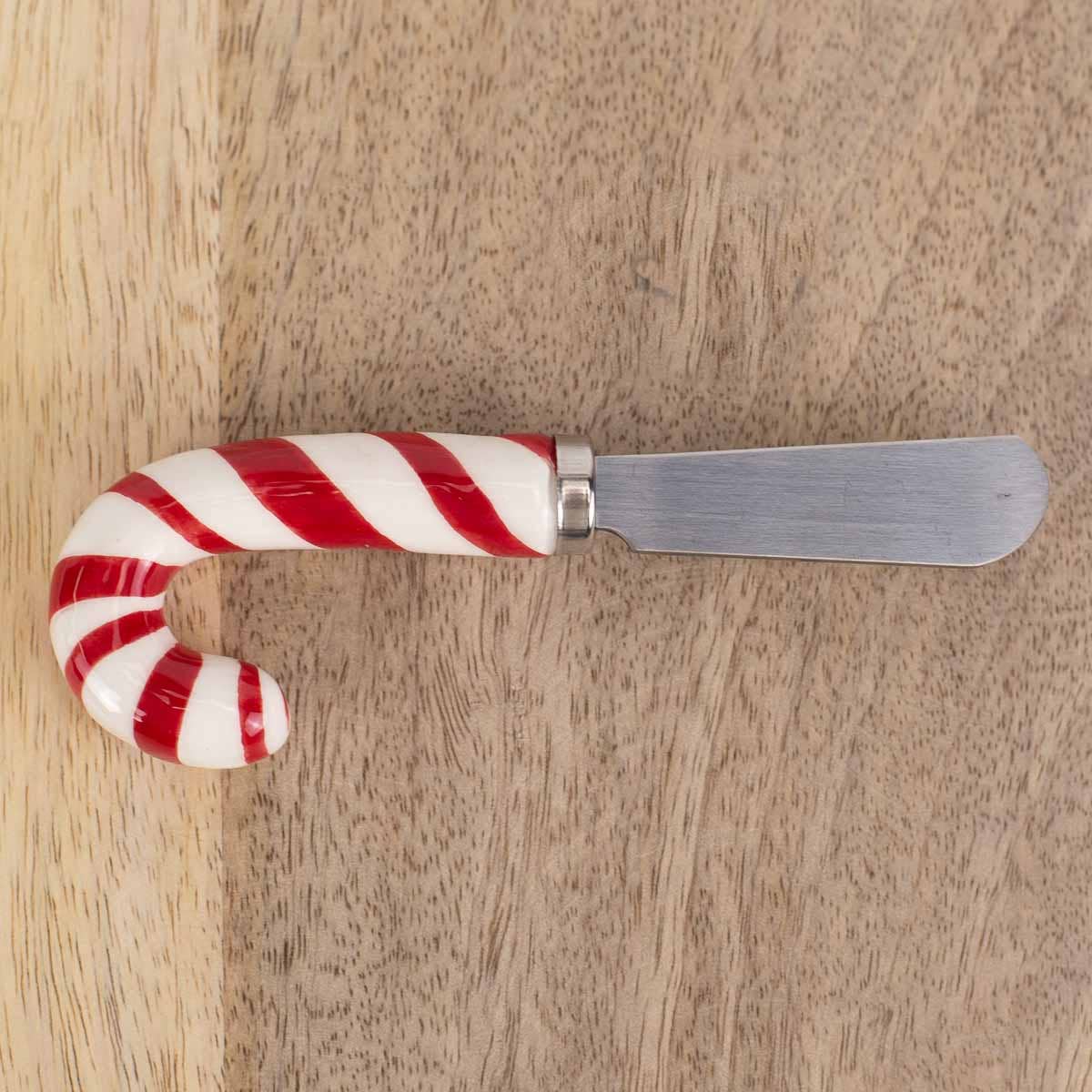 Candy Cane Spreader   Red/White   4.5"