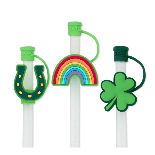 Swig Life - St. Patrick's Day Straw Topper Set